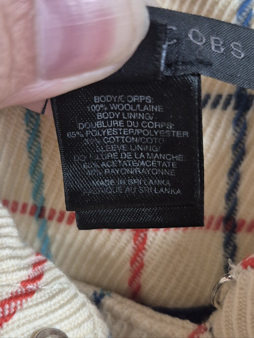 Marc Jacobs Guinevere Plaid Wool Trench Coat Vintage Y2K Runway Double Breasted - Picture 5 of 13